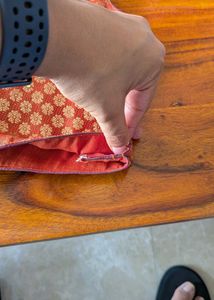 Elegant Brocade Blouse