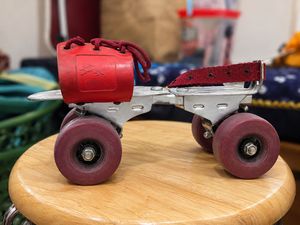 Red Roller Skates adjustable