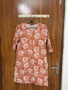 Women's Floral Print Kurta