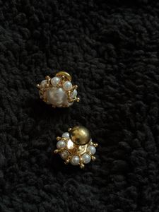 Traditional Pearl Stud Earrings
