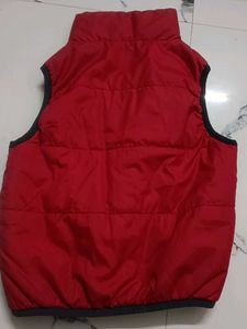 Benetton Red Padded Vest