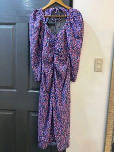 *B1G1*  Zara Purple Floral Dress