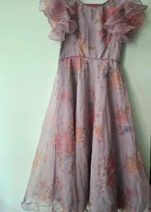 floral print  gown