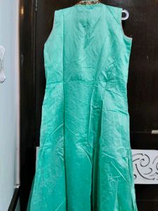Elegant Teal Kurta with Embroidery