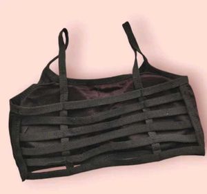 Black Sports Bra - Comfortable Fit pack of 2
