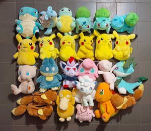 Collection of Pokemon Plush Toys