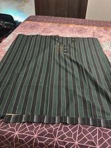 Stylish Striped Kurta Set