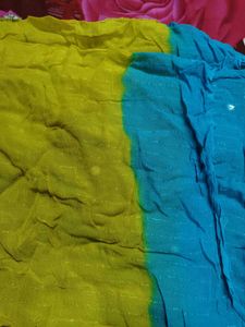 Embellished Tie-Dye Saree