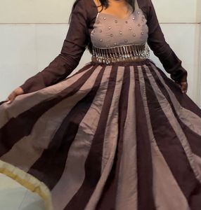 navratri handwork ghagra Choli Set with dupatta
