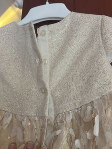 max Sparkling Baby Girl's Party Dress