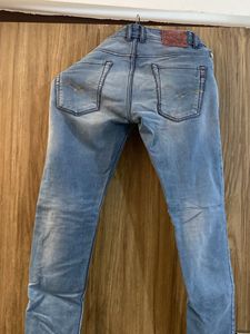 Men's Light Wash Slim Fit Jeans