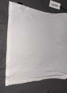 Calvin Klein Jeans White V-Neck Tee