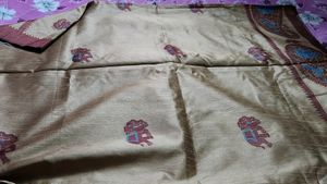 Beautiful Art Ghicha Silk Saree