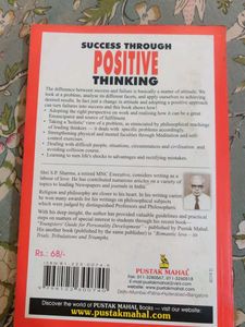 Success Through Positive Thinking Book