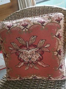 Set of 4 Embroidered Square Cushion Covers