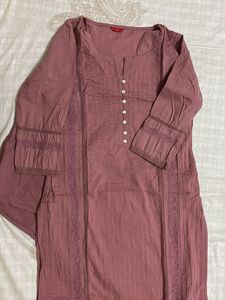 Elegant Rose Kurta Set