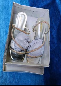 Sparkling Strappy Heels for Women