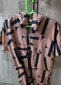 Printed Pajama Set