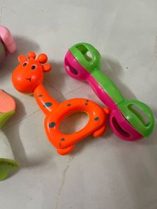 Baby Rattles and Teethers Set