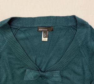 Mango Teal Bow top