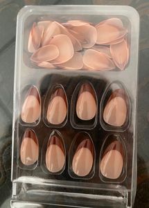 DIY French Tip Press-On Nails