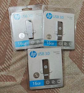 HP 16GB USB 3.0 Flash Drives (3 Pack)