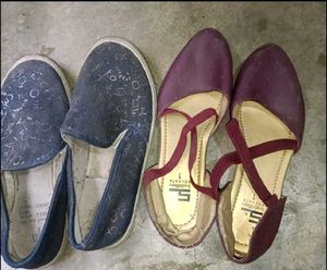 Stylish Pair of Flats &amp; Sneakers
