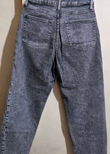 Grey Wash Denim Jeans