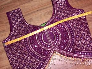 Stunning Purple Embroidered Lehenga Choli