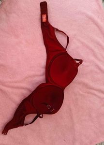 Red Push-Up Bra