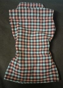 cute handmade Plaid Top!🍞🍓