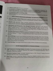 Executive Programme Company Law Book