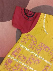 Selvas Yellow Graphic T-Shirt