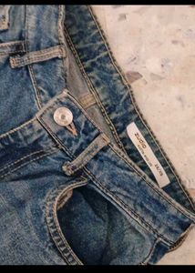 Wide Leg Denim Jeans