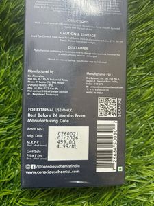 Conscious Chemist Anti-Hairfall Leave-In Condition