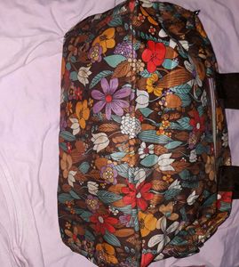Floral Print Tote Bag