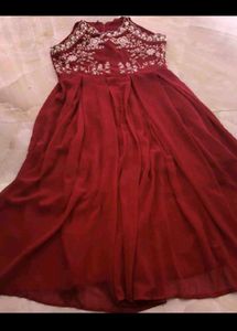 Beautiful Pink Embroidered Ethnic Gown
