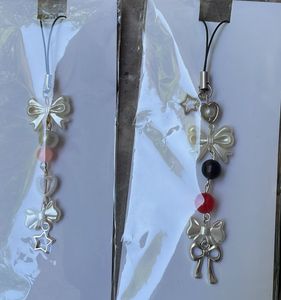 Cute Bow Charm Phone Strap❤️🖤