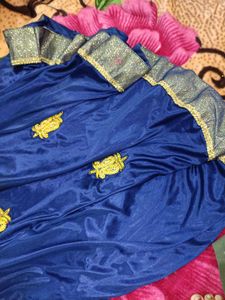 🤩Royal Blue✨ Embroidered Anarkali Gown👗