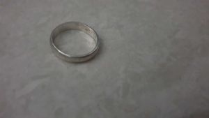 Simple Silver no Band Ring