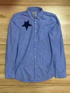 Blue Button-Up starhirt shirt⭐️⭐️⭐️