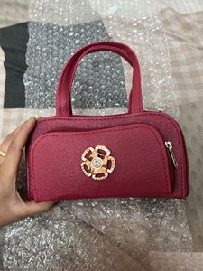 Fresh Handbag, Maroon 👜