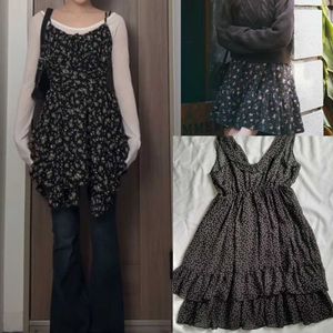 Floral Print Ruffle Mini Dress