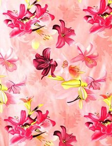 Pack Of 2 Floral Print Window Curtains
