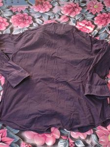 Men's Purple Long Sleeve Shirt