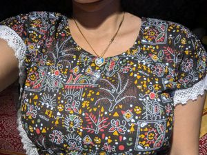Boho Printed Kaftan Style Top | Comfortable Casual