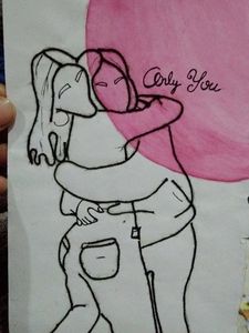 Only You - Abstract Line Art