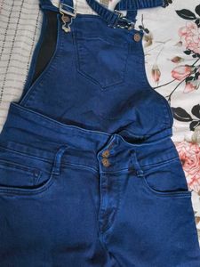Women's Denim Dungri Overalls Jumpsuit