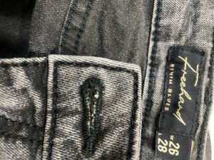 Flared Grey Wash Jeans