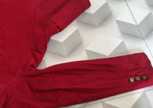 Red Blazer Jacket